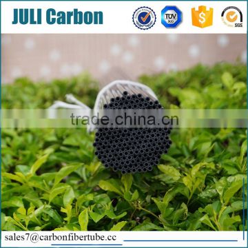 Juli professional supplier custom carbon fiber tube/pipe 6mm 7mm 8mm 9mm 10mm
