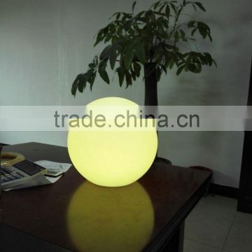 color changing crystal ball/Decorative led ball/ball lamp