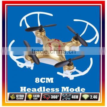 8CM Headless Mode RC Quadcopter With Protective Cover