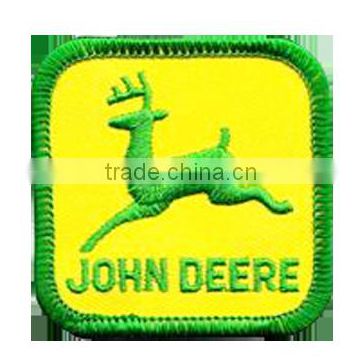hot sale john deer embroidery designs patches logo