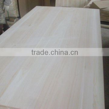 bleached paulownia solid wood board