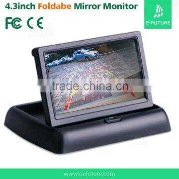 4.3 inch tft lcd car monitor with 2 AV inputs rearview monitor