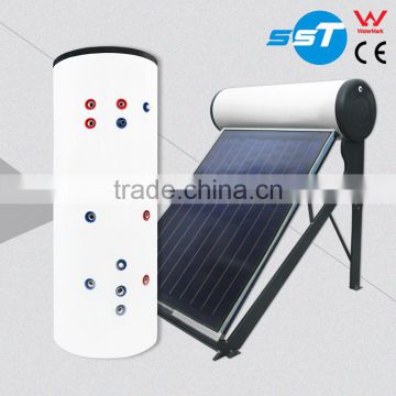 Flexible to install operate homemade solar heaters