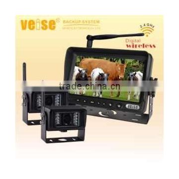 Auto part rearview system for tractor