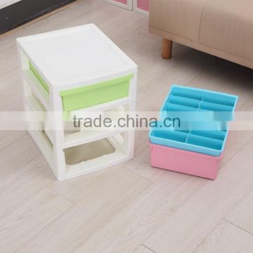 Plastic Two Tier Parts Storage Boxes Cabinet Drawers