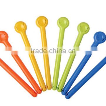 18.5cm food grade plastic bag seal clip/food bag clips/plastic bag clips/bag strap clip/bag clips chips