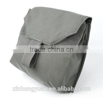 custom gray military tactical molle document small bag
