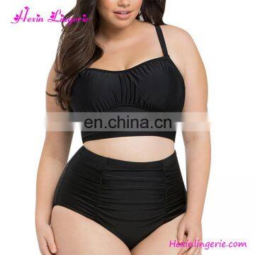 Plus Size Black Swimwear Beautiful Women Sexy Bathing Suit From China