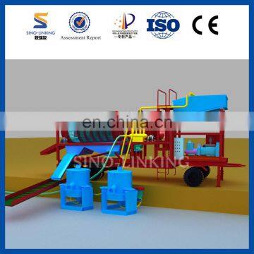 SINOLINKING China Supplier New Technology Full Set Gold Plant / Gold Processing Plant / Gold Panning Plant for Washing Gold