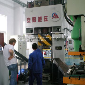 CNC Hydraulic Die Forging hammer with 50kj Unit
