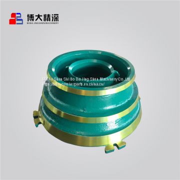 high manganese spring and symons hydraulic cone crusher bowl liner plate wear spare parts