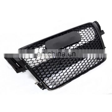 Black Honeycomb Front Grille RS5 Style 09-11 For Audi A5 S5 Sportback Sline