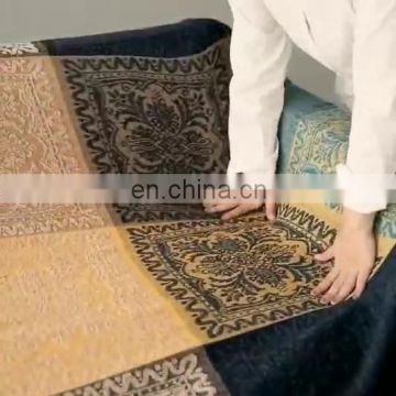 RAWHOUSE sofa cover sofa throw bed blanket chenille sofa geometric