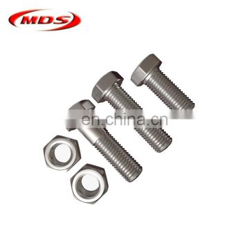 m16 stainless steel hex bolt and nuts