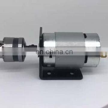 Miniature R775 DC multi-function machine tool B10 drill chuck process polishing polishing hole domestic motor