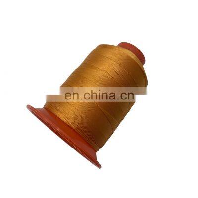 China 210D/3  Non-unravelling mercerized hand bonded nylon thread with low shrinkage and high tenacity