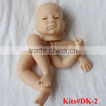 20 inch silicon vinyl doll kits DIY reborn baby doll parts wholesale reborn doll kits