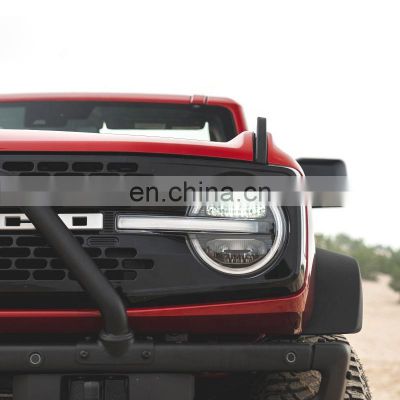 Factory Wholesales Auto Car Accessory High Configuration Led Headlights 2021 Front Light For Ford Bronco