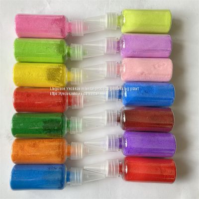 12 color sand painting sintered colored sand 10 g pack