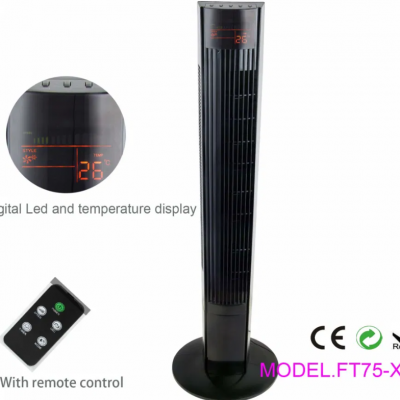 36inch Tower Fan with Remote Control with Digital Display