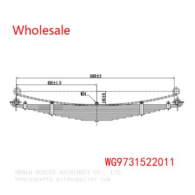 WG9731522011 For HOWO Leaf Spring Wholesale
