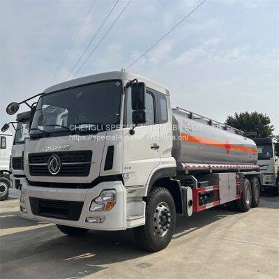 Vc46 6X4 350HP Oil /Fuel Tanker 20kl with 6 Compartments