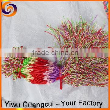 2015 tourist attraction area hot sale red rope bracelet