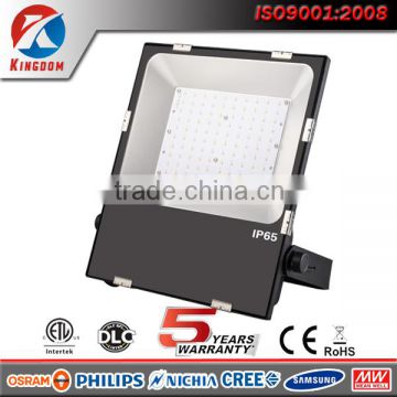 Tempered glass cover ETL CE RoHS Waterproof 10w 20w 30w 50w dimmable led flood light