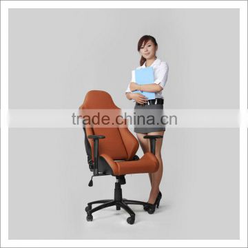 AKRACING HOT choice EN1335 Brown Reclining PU modern staff office chair