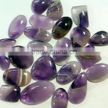 Amethyst lace agate Natural Gemstone Cabochons