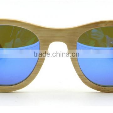 TAC Lenses Material and Adult Age Bamboo Sunglasses