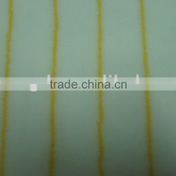acrylic paint roller fabric with yellow stripe HD-9A-AC37 600g/sqm-6mm