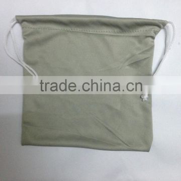 Soft microfiber shoe bag,soft cloth shoe bags/soft cloth drawstring bag