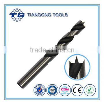 High quality bright and black finishing hss m35 wood drill bits