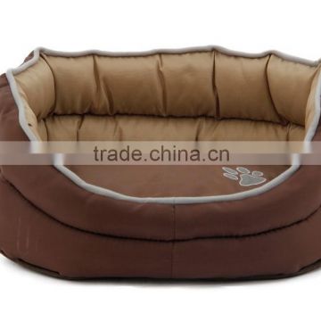 Water-proof Durable Oxford Fabric With PVC backing Pet Bed for Dogs