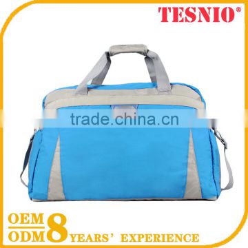 Durable Foldable Duffel Bag, Leather China Cheap Luggage Gym Bag