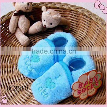 warm socks shoe for newborn baby learning socks latest design best selling cute baby shoe socks with small MOQ