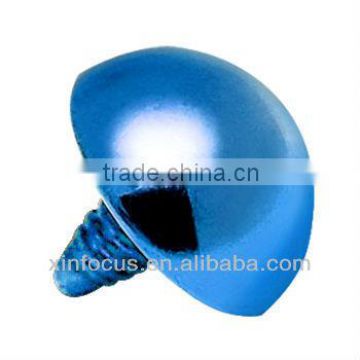 Blue Anodized Titanium Dome Dermal Top body piercing accessories