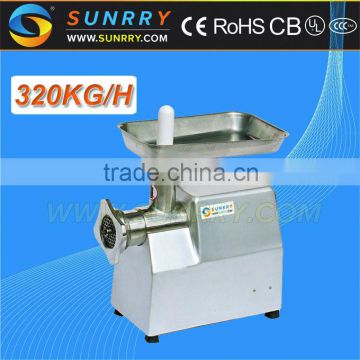 Meat mincer capacity 320kg/h stainless steel meat mincer for CE electric meat mincer (SY-MM32A SUNRRY)