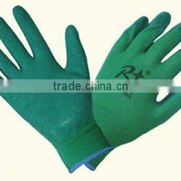 gague nylong wrinkle latex glove