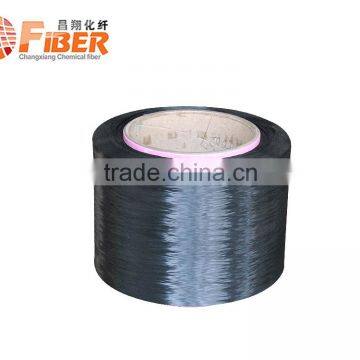 POY 250D/48F DOPE DYED BLACK polyester yarn manufacturer