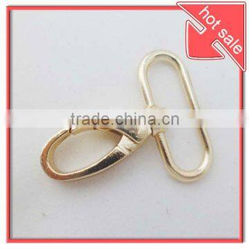 1 inch light gold snap hook for bag accessories