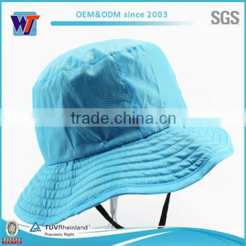 Custom Bucket Hat With String, Wholesale Blank Bucket Hat, Mesh Vented Bucket Hat