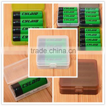 2016 simple convenient Hot Sale 18650*1*2*4 Battery Holder case Waterproof Battery Storage Box 6 colors
