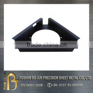 China manufacturer sheet metal enclosure fabrication, customized triangle powder coated steel enclosure