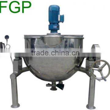 stainless steel tilting steam jacketed kettle