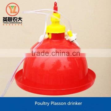 Hot sale plastic automatic drinker for chicken duck hen