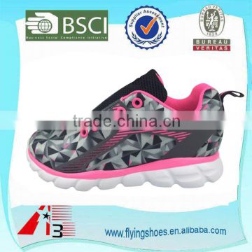 2016 latest new arrive popular girl kids sports shoes