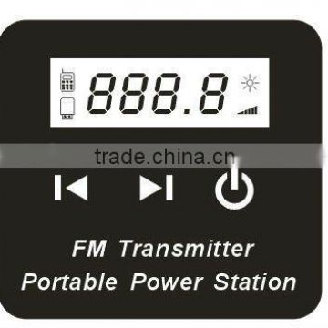 FM Transmitter Universal Solar Charger For iPhone iPod