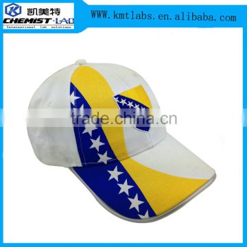 Fashion Custom 6 Panel LED Light Cap and Hat with Custom Country Flag Embroidery Logo